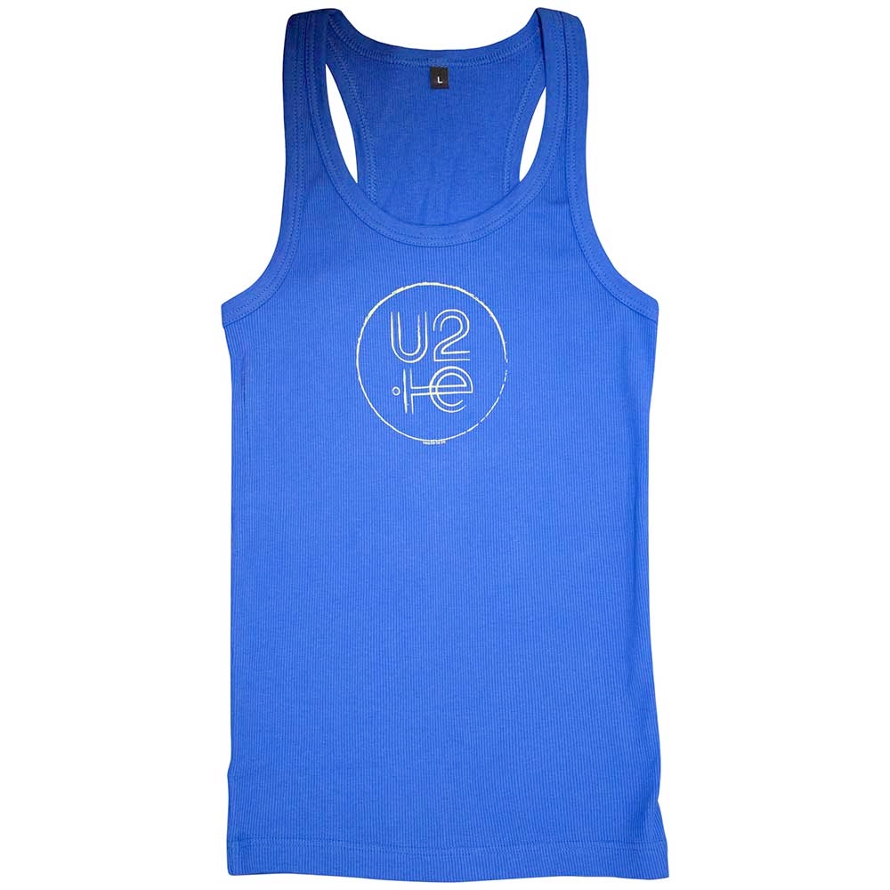 U2 - 2015 Mouwloze top - Blauw